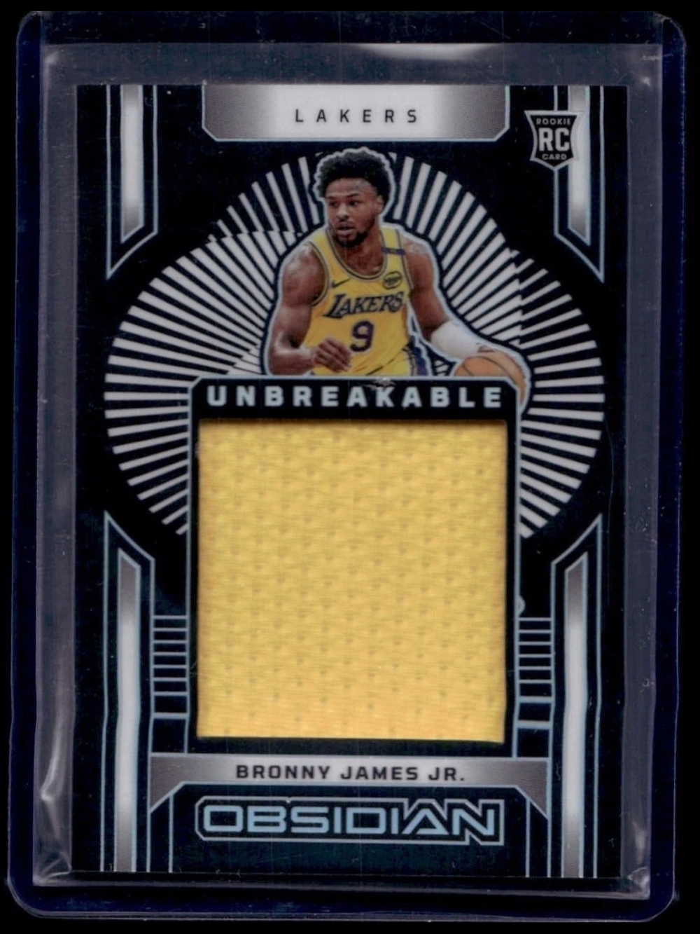 Bronny James Jersey Card